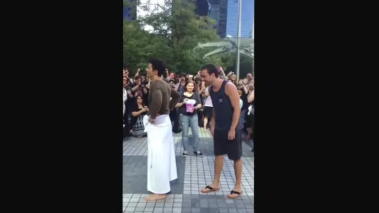 Matt Cohen and Gil McKinney - ALS ice bucket challenge