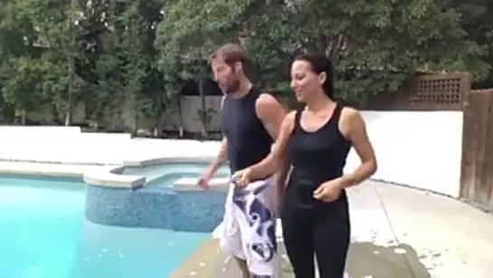 Kerry Norton and James Barber ALS Ice Bucket Challenge