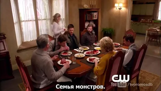 Supernatural 9x12 Promo "Sharp Teeth" [RUS SUB]