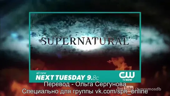 Supernatural 9x08 Promo "Rock and a Hard Place" [RUS SUB]