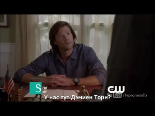 Supernatural 9x07 Promo "Bad Boys" [RUS SUB]