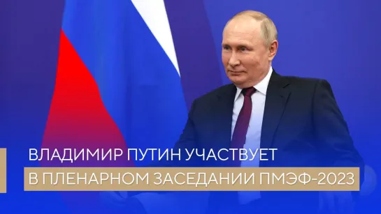 Путин участвует в ПМЭФ