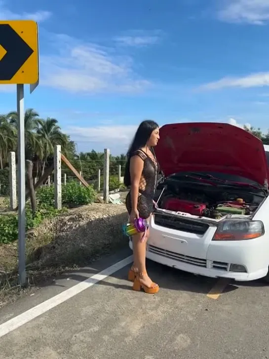 ailen zavala -my car dumb me in middle of nowhere