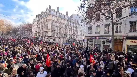 Париж против повышения пенсионного возраста (19.01.2023)