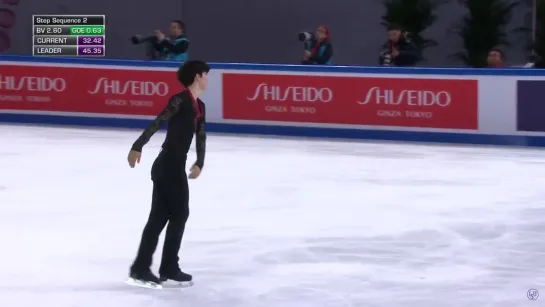 Junhwan Cha Siseido Cup of China SP 8.11.19