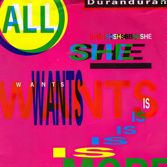 Duran Duran - All She Wants Is (1988. Remastered,1080)