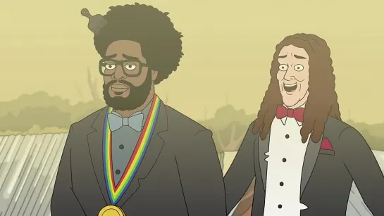 Weird Al and Questlove on Mulligan (2023)