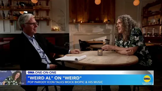 "Weird Al" Yankovic talks new biopic and his music l GMA  2022