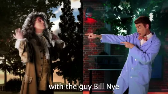 Sir Isaac Newton vs Bill Nye. Epic Rap Battles of History