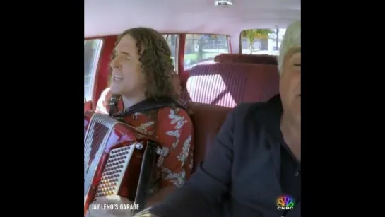 Weird Al sings Belvedere Cruisin' on Jay Lenos Garage