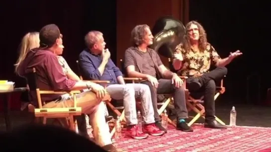 Weird Al suggests that the Simpsons will be in syndication till the end of civilization at Springfield Confidential 14.06.18