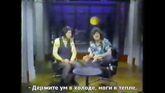 Weird Al and Emo Philips on Friday Night Videos (1990) RUS SUB