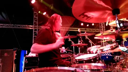 Kai Hahto Nightwish Drumcam Élan _ 20.8.2016 Himos,Finland