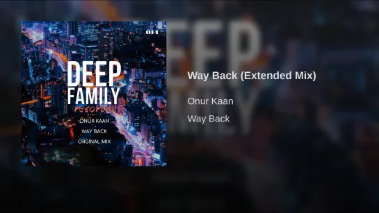 Way Back (Extended Mix)