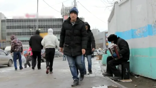 Гармонист Иосиф Александрович и Гоша. Фрагмент программы Доброе утро