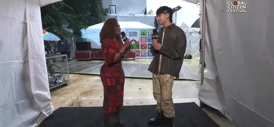 [VIDEO] Global Citizen Festival JK Interview