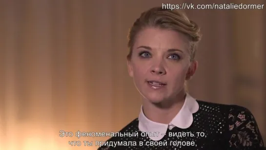 Natalie Dormer - In Darkness Interview [rus sub]