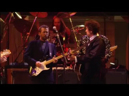 Bob Dylan performs My Back Pages at his 30th anniversary concert - video