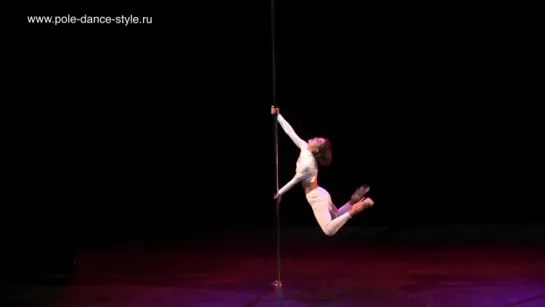 3 место Exotic Pole Dance (профессионалы) - Ксения Железкова. 2-й турнир Pole Dance Style.