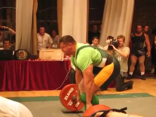 Mikhail Koklyaev - RAW Deadlift 415kg@SHW