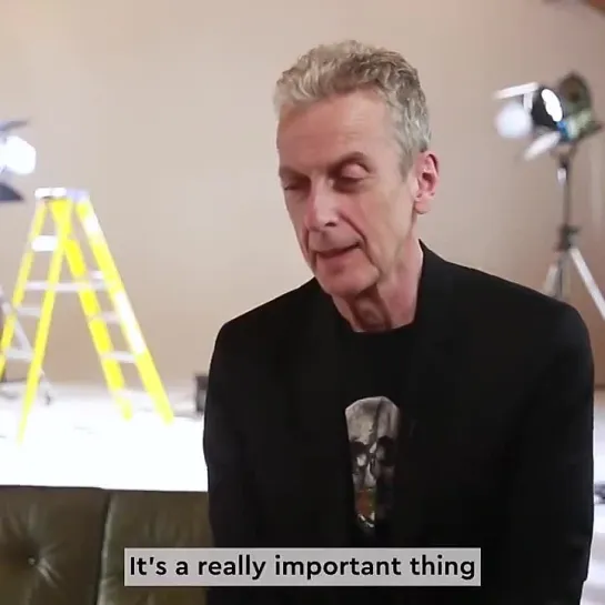 Peter Capaldi backs Macmillan's Coffee Morning campaign