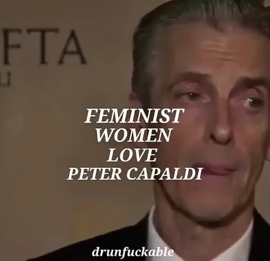 feminist women love peter capaldi!