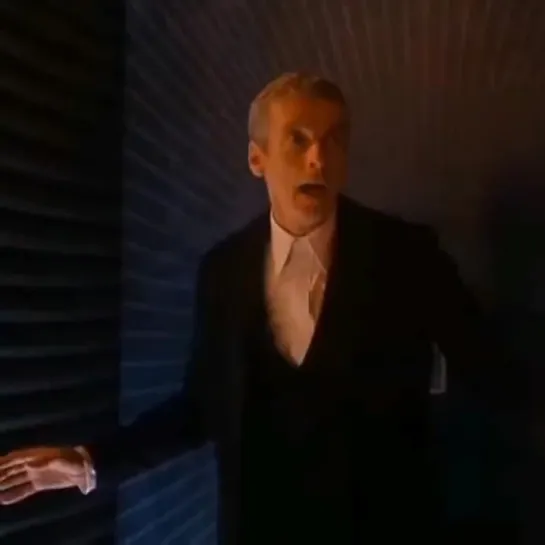 Peter Capaldi dancing