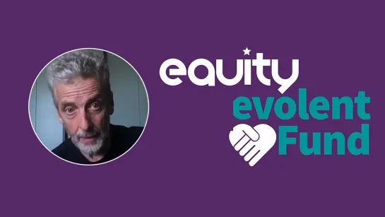 Peter Capaldi supports Equity Benevolent Fund