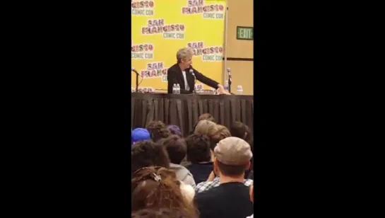 Peter Capaldi's Panel on SFCC