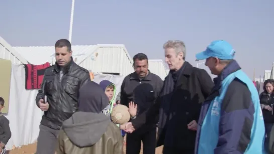 Sport Relief - Peter Capaldi visits Jordan [#SR16]