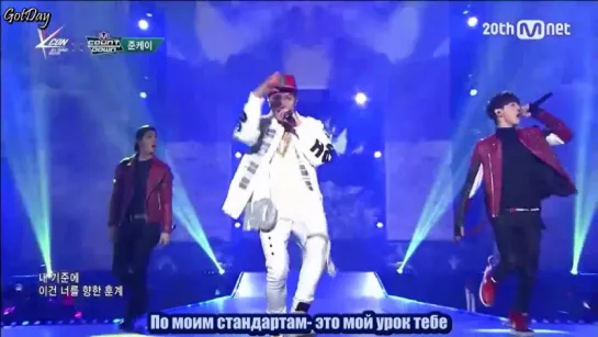 150423 Jun.K & Mark & Jackson - True Swager (рус.саб.)