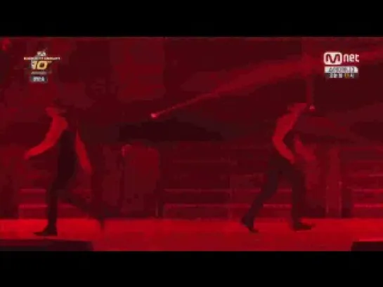 GOT7 - How To Avoid the Sun & It's Raining & Rainism & LA Song @Mnet 10thAnniversary 24.07.2014  @ M! Countdown Special Stage 140724