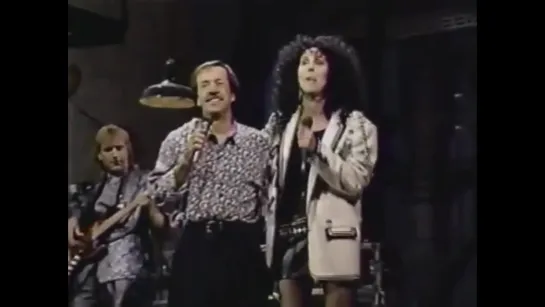 Sonny  Cher reunite for the last time to sing I Got You Babe on Letterman (1987)