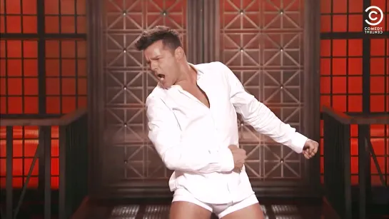 Ricky Martin Performs Bob Segers Old Time Rock And Roll Lip Sync Battle