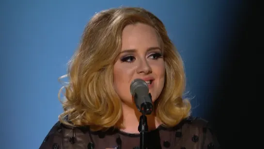 Adele Tribute to Whitney Houston on 54-th Grammy 2012