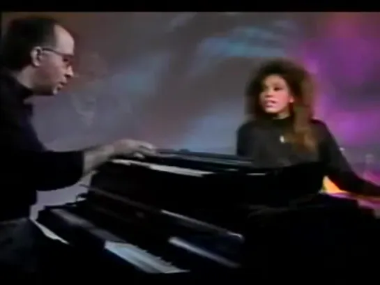 Whitney Houston and Paul Shaffer - Friday Night Videos - 1986