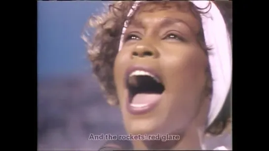 Whitney Houston - Star-Spangled - American National Anthem