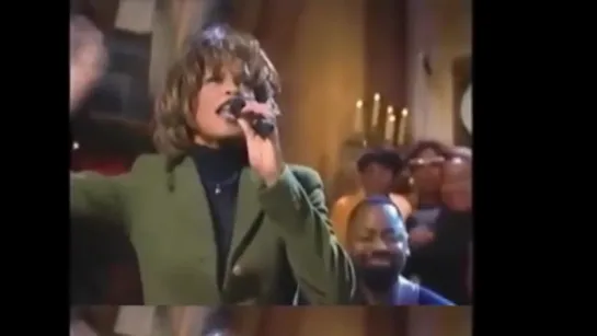 Whitney Houston I Go To The Rock Live SNL !997  ( Я достигну вершины: ГОСПЕЛ)