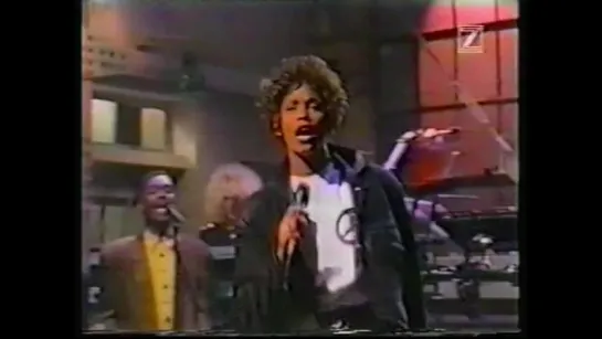 Whitney Houston Live on SNl Im Your Baby Tonight 1991