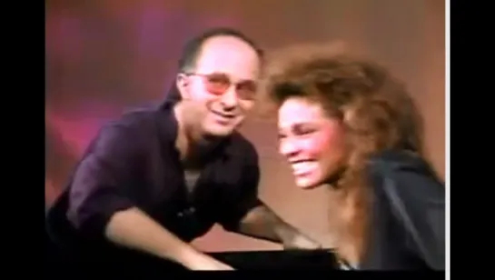 Whitney Houston and Paul Shaffer - Friday Night Videos - 1986