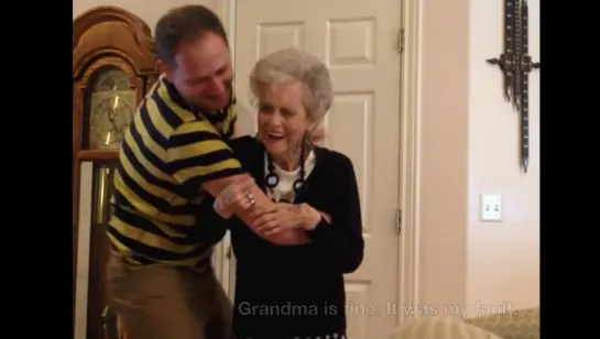 My 92-Year-Old Grandma Dances to Whitney Houston - I Wanna Dance with Somebody 2012