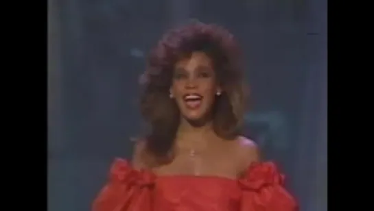 Whitney Houston Saving All My Love For You Live Grammy Awards 1986