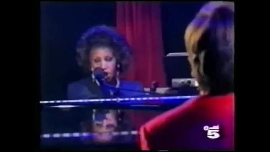 Elton John & Aretha Franklin - Border song 1993 LIVE