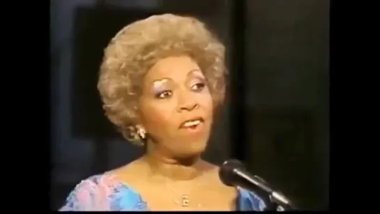 Cissy Houston on Late Night, 1988 Always on My Mind