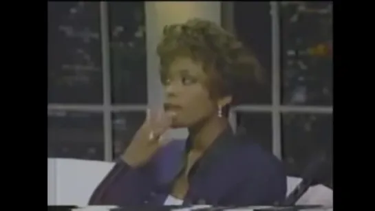 Whitney Houston Says Very Nice Things About Mariah Carey 1990 RARE