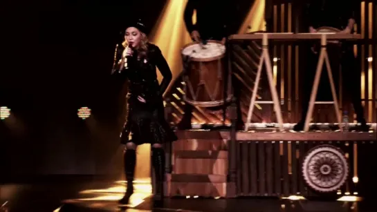 Madonna - 'Open Your Heart' and 'Sagarra Jo' Live at Paris Olympia 2012