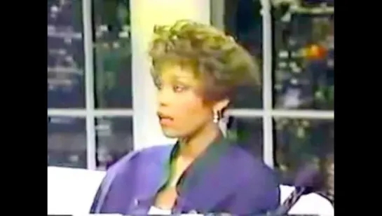 WHITNEY HOUSTON BYRON ALLEN SHOW ENCHANCED VIDEO.1990