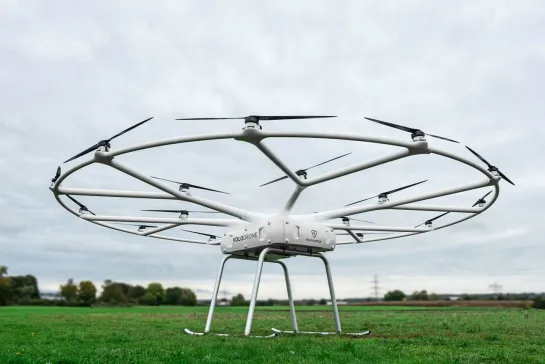 Разработчик аэротакси Volocopter представил беспилотник для перевозки грузов VoloDrone