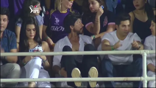 KKR/IPL 2015 Game 54 May 16: SRK Glimpses