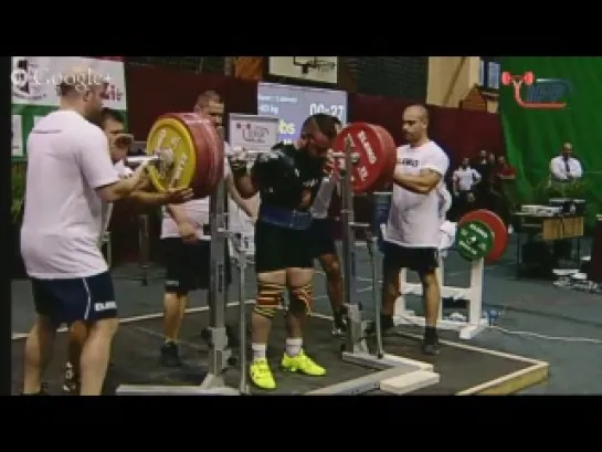 355,5 kg squat 82,5 kg - Brett Gibbs, Junior World Record IPF World Junior Championships 2014